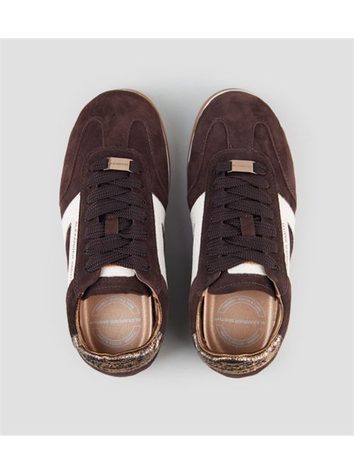Sneakers Thames in camoscio e logo bianco Alexander Smith ALEXANDER SMITH | ASBETMW-9812-DBF